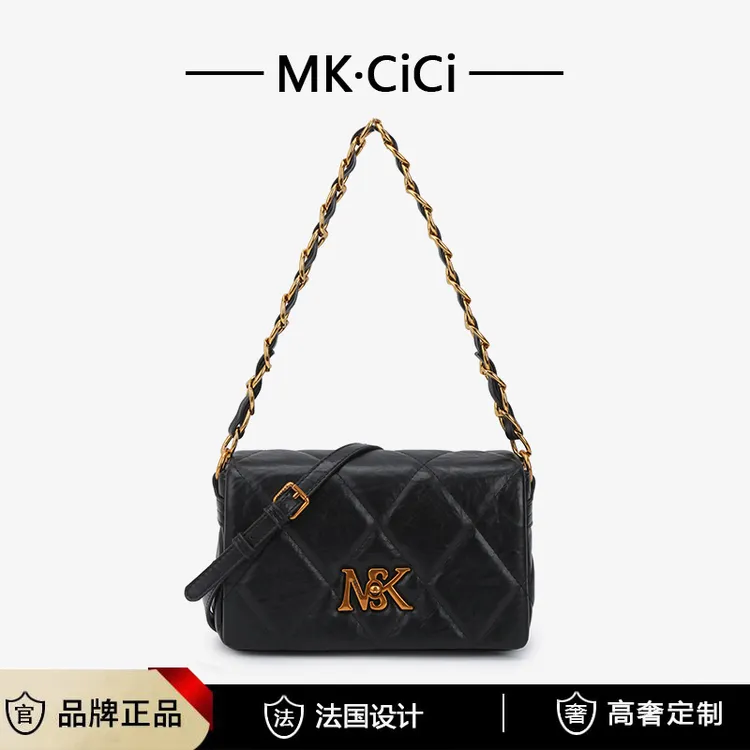 2025秋季小众百搭轻奢复古单肩斜挎包-5865