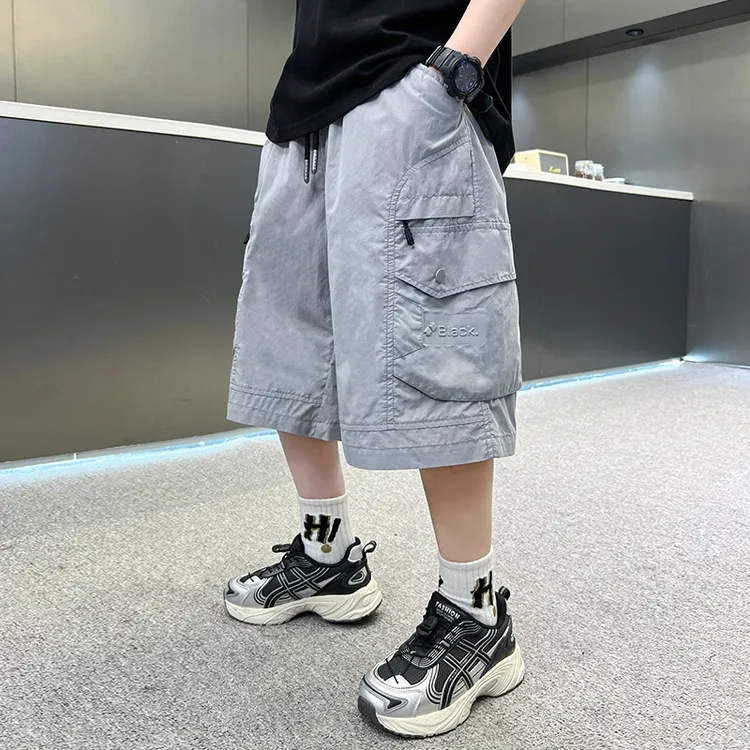 童装男童短裤夏装2025新款儿童夏季工装男孩裤子薄款休闲中大童潮