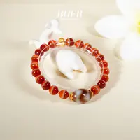 【不二】虎牙天珠-屁桃手串7.5mm（多样性发）