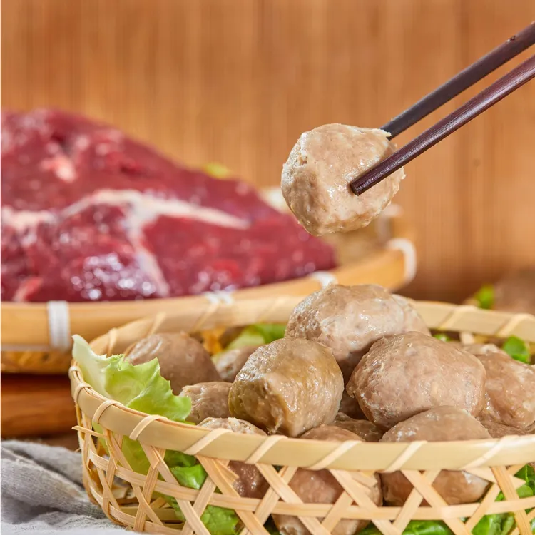 4斤正宗潮汕牛肉丸牛筋丸火锅食材丸子手打牛肉牛筋