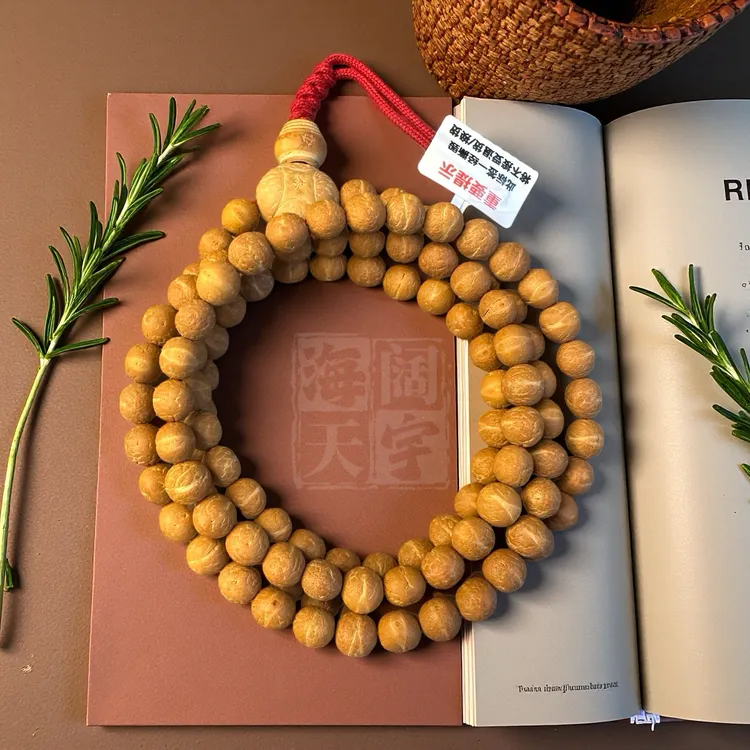 酸枣核 108念珠 8mm 凤眼菩提国产小凤眼 颗颗精选颗颗大眼萌