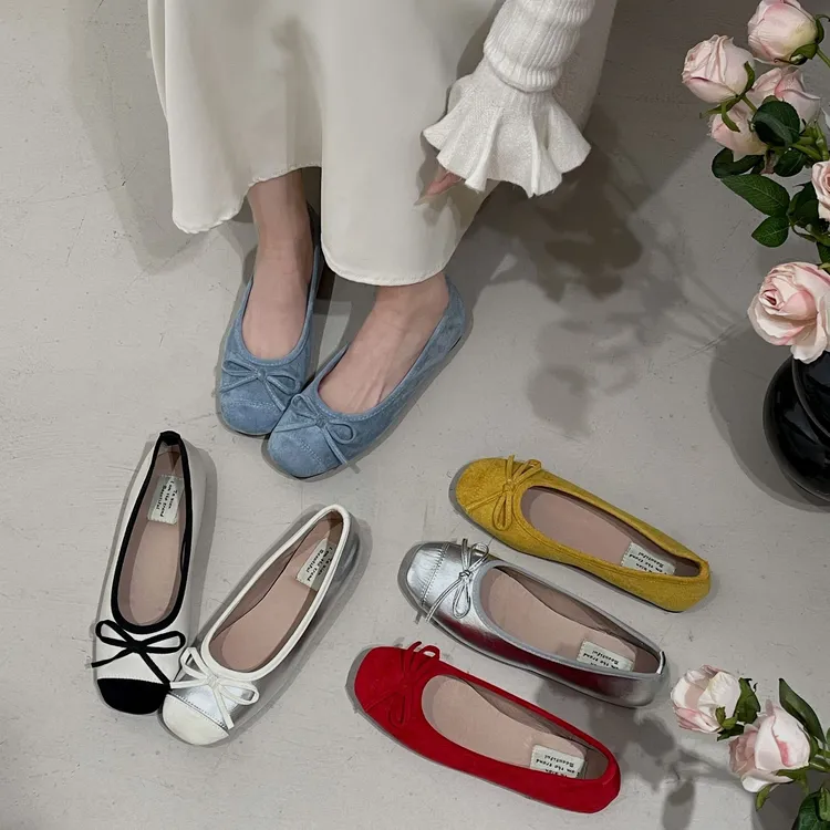 南在南方法式复古浅口百搭单鞋女款2025新款浅口配裙子玛丽珍鞋