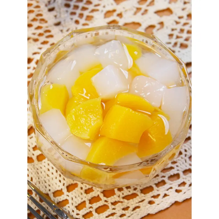 【味品堂_黄桃椰果罐头*】即食鲜果罐头正品新鲜整糖水罐