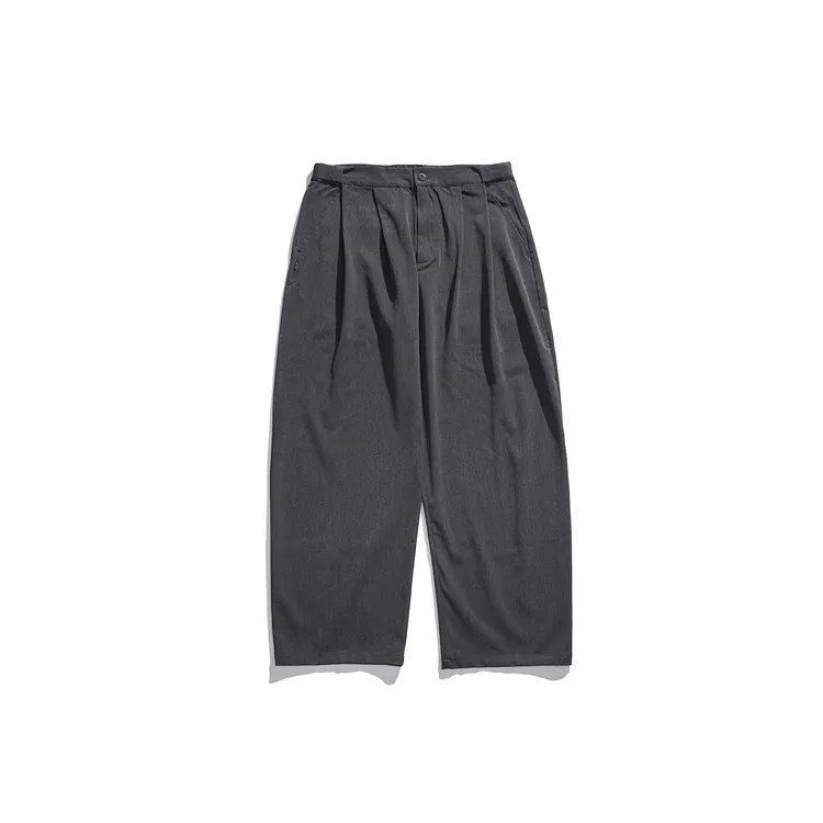 dfsea 秋冬 双面微磨毛西裤 极简百搭高级 小弯刀宽松男士休闲裤