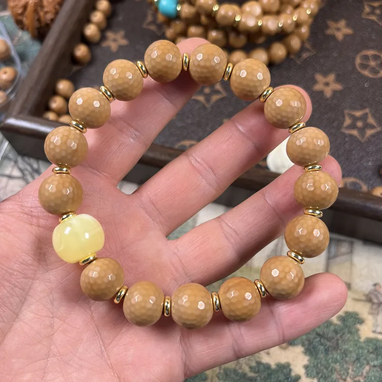 全品钻石面猴头手串14MM每一面都闪亮