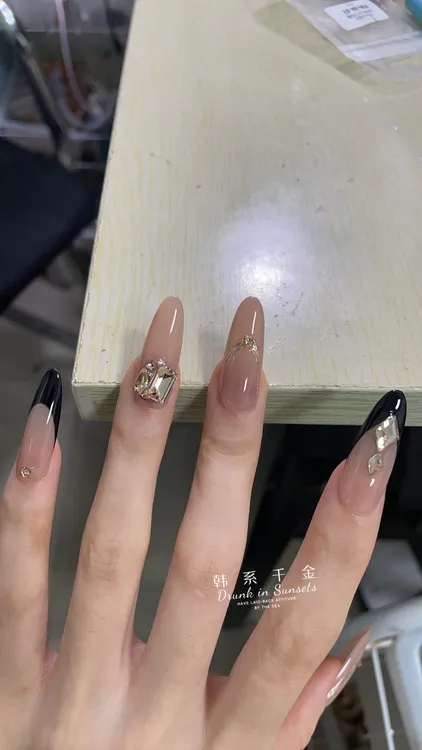 韩系千金-壹心纯手工穿戴甲 美甲贴片可拆卸假指甲10片装