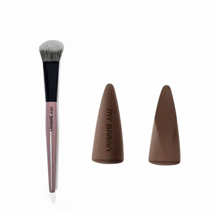 MYBARAN化妆刷美妆蛋便携式化妆师专用修容刷细腻柔软毛