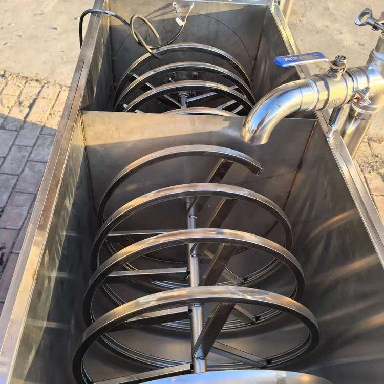 卧式绞龙式搅渣上渣机