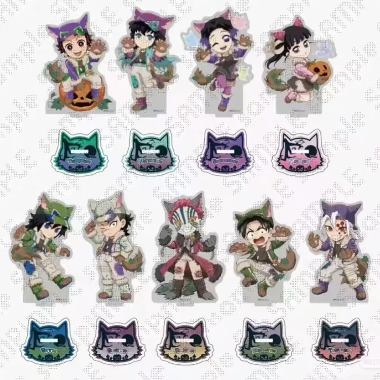 鬼灭之刃万圣节限定立牌A款盲盒