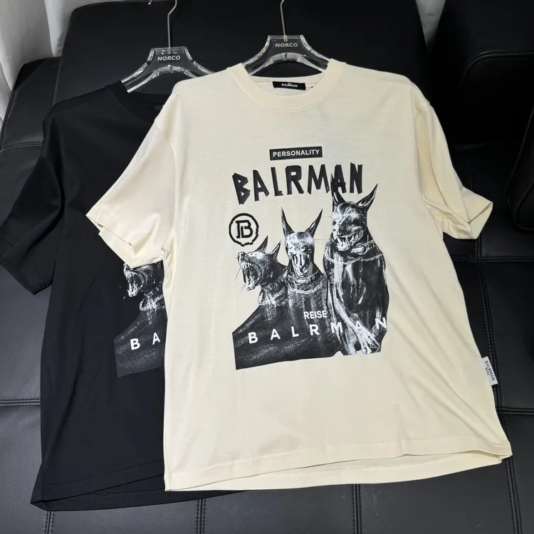 REISE BALRMAN /莱斯 巴尔曼 25577369 匹马棉时尚潮流圆领短袖