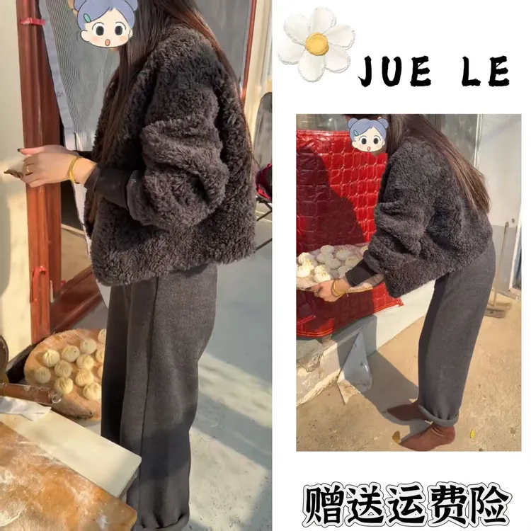 2025秋冬季新款时尚显瘦气质女士网红洋气两件套百搭款D24168