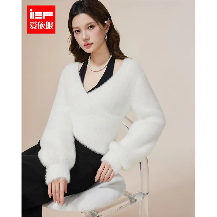 IEF/爱依服裙子2025秋冬新款法式性感纯欲小女人气质修身里外套裙