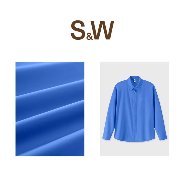 S&W速惟春夏新款防晒衬衫欧若风百搭休闲运动长袖衬衫 1404 Z2