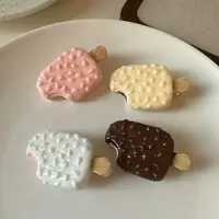 可爱脆皮雪糕发夹趣味冰淇淋发卡0925