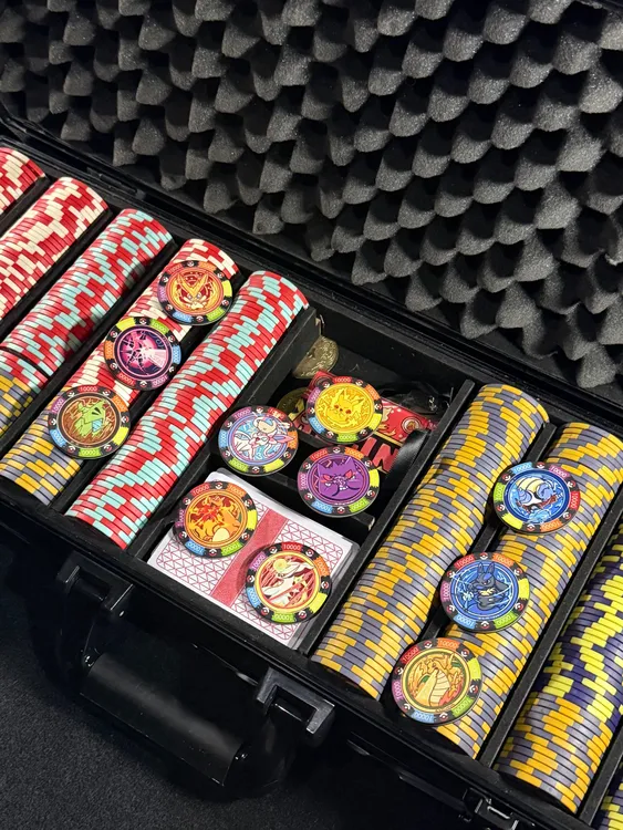 多罗社&kuki二创【宝可梦筹码】周边摆件挂件纪念币