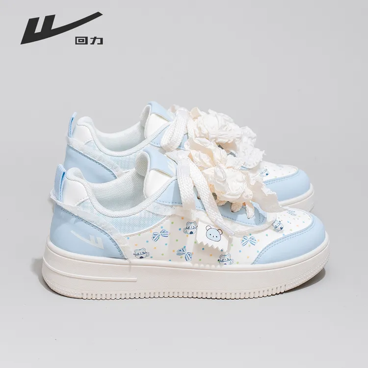 回力女2025秋季轻便软底跑步鞋休闲运动校园风低帮百搭学生小白鞋