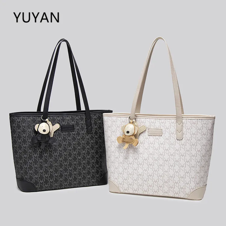 休闲女包原创2025新款通勤托特包大容量包包大学生上课单肩大包