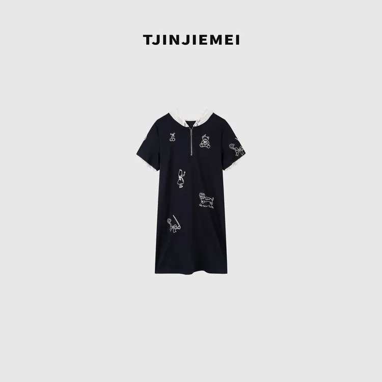 T井姐妹【时光】新款气质优雅显瘦连衣裙LYQ2504-25521