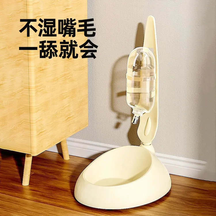 狗狗饮水机不湿嘴猫咪兔子喝水器流动宠物饮水器不插电自动狗水壶
