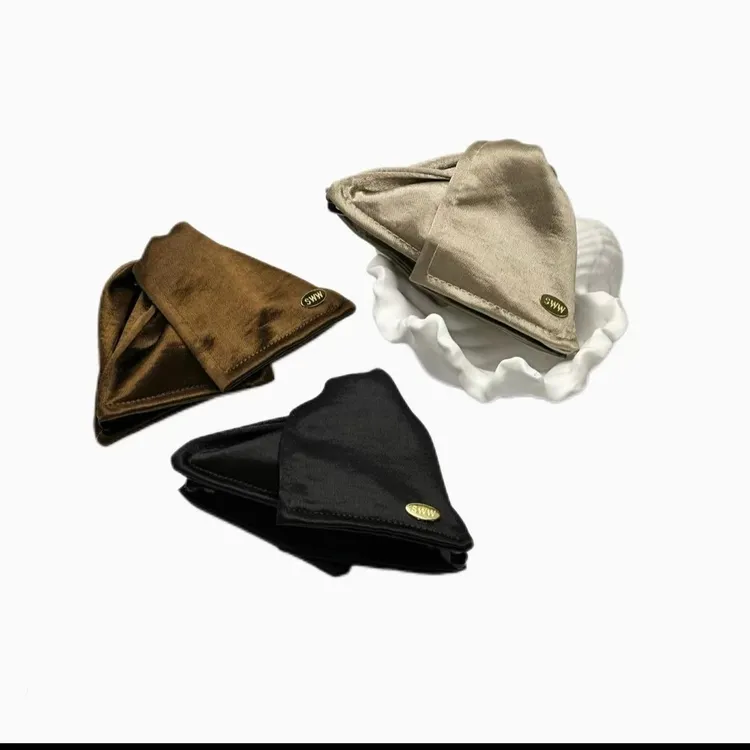 2025新款缎面贝壳三角抓夹鲨鱼夹高级感网红气质百搭后脑勺发饰