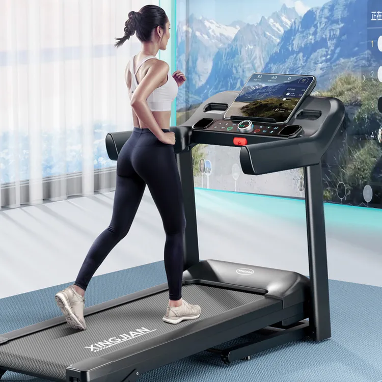 跑步机家用款2025款款爬坡可折叠室内健身房专用静音运动健身器材
