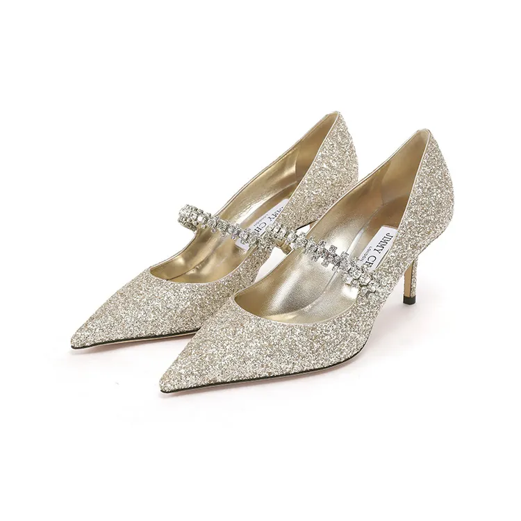 Jimmy Choo 新品 女士尖头细跟高跟鞋跟高6.5cm BING PUMP 65 PZF
