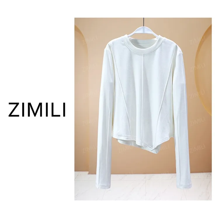 【亮哥欧货女装】冬季发热双面绒《立裁》高弹显瘦打底上衣10108-B5