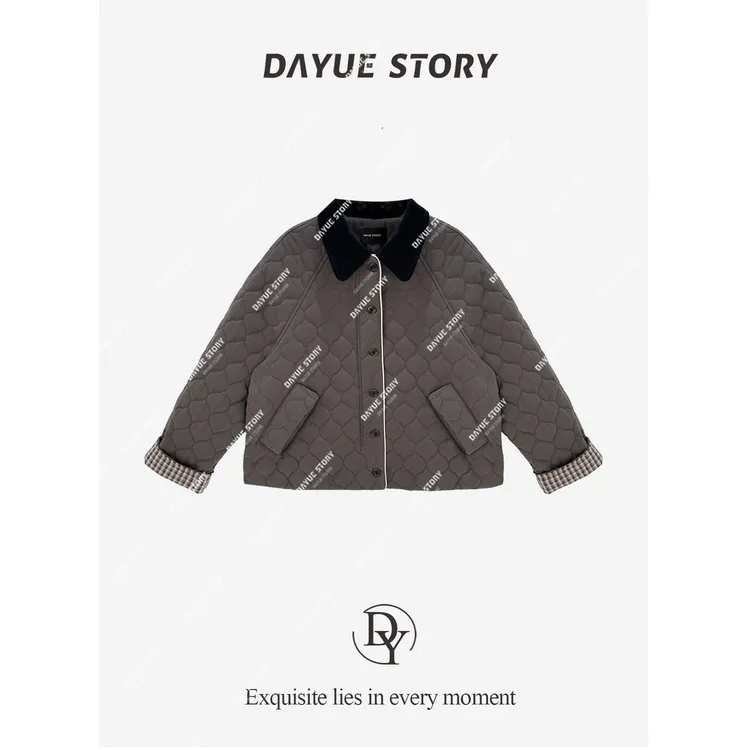 DAYUE【加纳冬日】轻便保暖~质感不输柜柜！小众设计感时尚百搭棉服