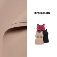 升级款恒温暖皮AB磨绒一体美背吊带