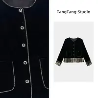 【TangTang·Studio】黑金外套高级气质显瘦女装外套-259159