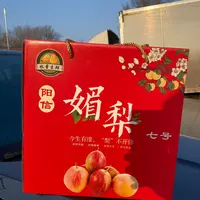 【产地直发】正宗阳信媚梨7号脆甜多汁皮薄核小坏果包赔礼盒装