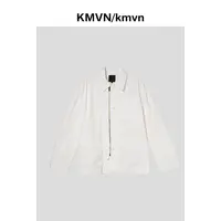 kmvn/kmvn【诗也】2025秋季新款潮流原创设计拉链休闲西服夹克外套