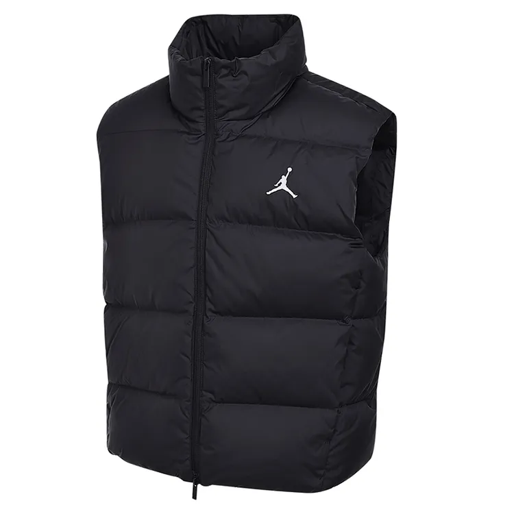 双旦礼Nike耐克男子JORDAN运动休闲羽绒服马甲IF4262-010