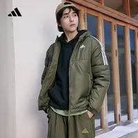 阿迪达斯官方 舒适休闲保暖棉服男款秋冬新款轻运动adidas KF6756