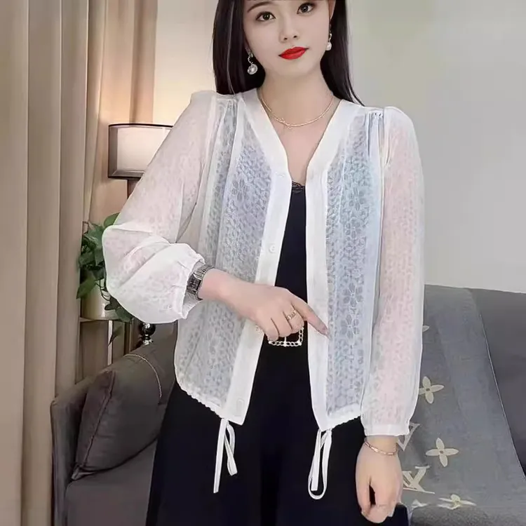 【新客福利】夏季防晒小衫女夏季薄款2025年新款小个子防紫外线透气