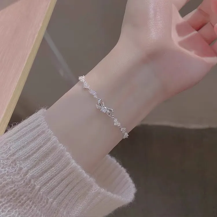 足银手链 在逃公主999纯银手链高级轻奢精致情人节生日礼物送女友