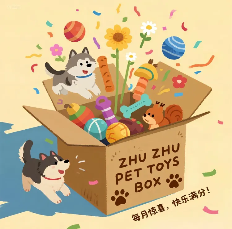 狗狗每月惊喜礼盒 十月礼盒 （万圣主题）宠物玩具 发声玩具