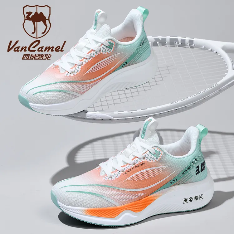 VANCAMEL/西域骆驼秋冬户外运动潮流休闲鞋搭时尚透气跑步鞋男士