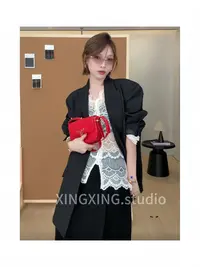 X.x.秋季新款复古欧美风百搭显瘦小西装时尚西服外套306