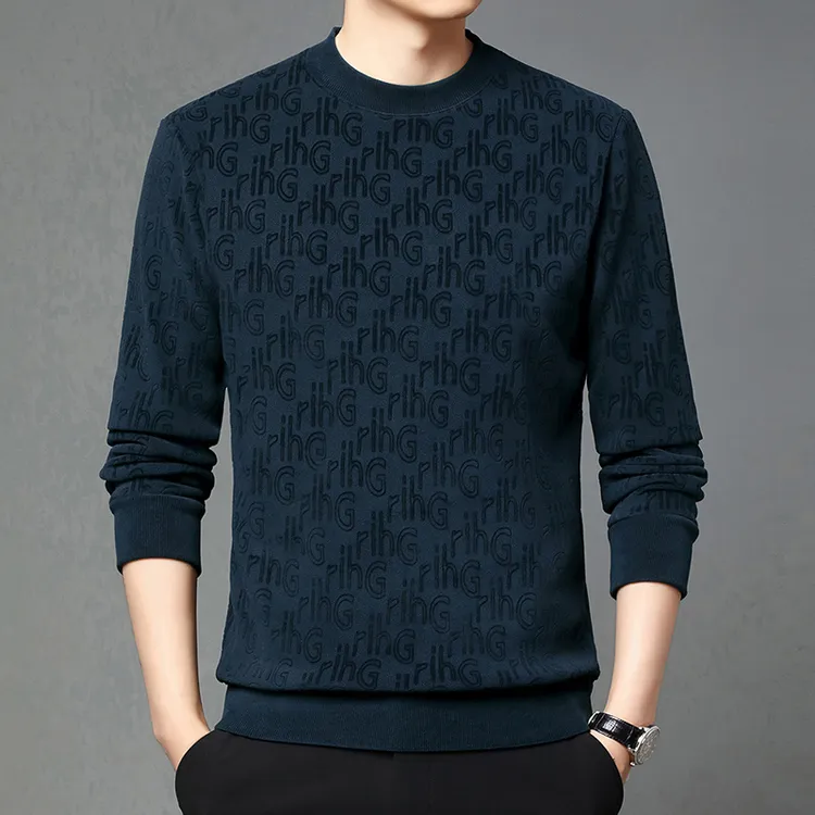 【秋冬加绒保暖】高档男士云感奥粒绒百搭休闲一体绒卫衣圆领时尚