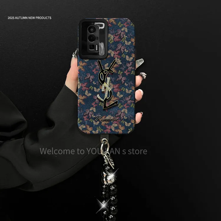 汇客凡品【红米K60/Pro】潮牌网红复古蝴蝶防摔手机壳女款