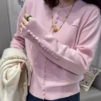 【顺手牵羊】通勤风显瘦打底衫冬季针织毛针织衫圆领长袖羊毛衫7510
