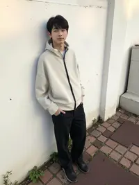 休闲外套男女同款户外连帽运动休闲百搭透气简约拉链宽松款6C826