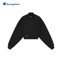 Champion【琥珀流光】冠军25秋季新款运动长袖潮流百搭半高领卫衣  