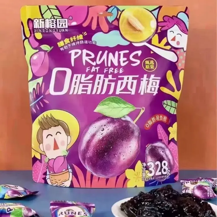 新榕园轻食西梅干328g袋装0脂肪膳食纤维果干脯蜜饯解馋零食年货