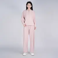2025中式简约休闲舒适宽松百搭女通勤套装WH05007527+WK05007527