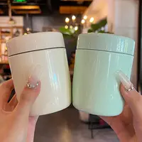 迷你保温杯女新款316不锈钢小容量宽口径焖烧杯小巧便携杯子