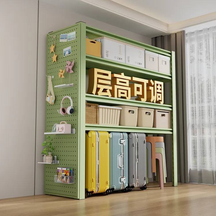 家用置物架多层收纳架客厅书架杂物间整理架快递储物架子落地货架