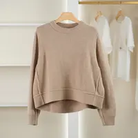 麦迪尚品【夕Y】5090999 绵羊毛时尚百搭针织衫春秋女装品牌折扣