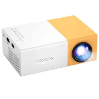 跨境YG300微型迷你投影仪家用办公 LED便携式小型投影机高清1080P